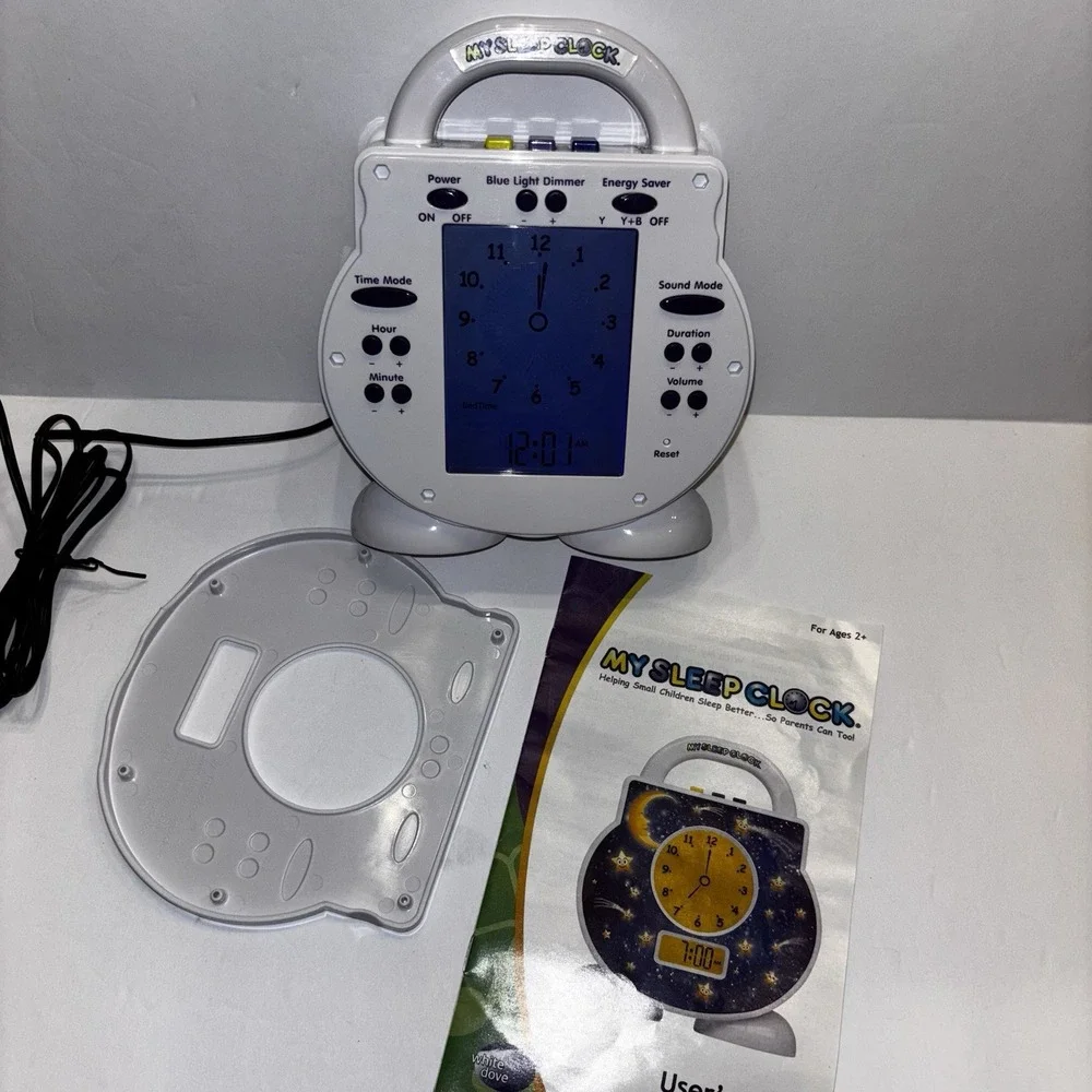 My Sleep Clock Nightlight, Alarm & Nap Timer Helps Kids Sleep Pattern